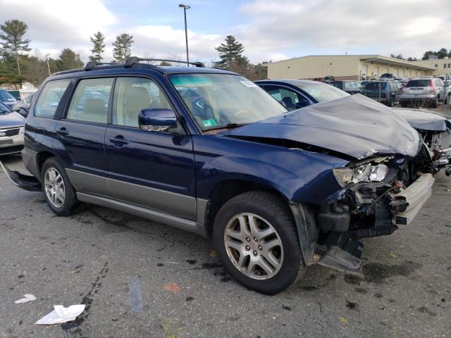 JF1SG67636H727246 - 2006 SUBARU FORESTER 2.5X LL BEAN BLUE photo 4