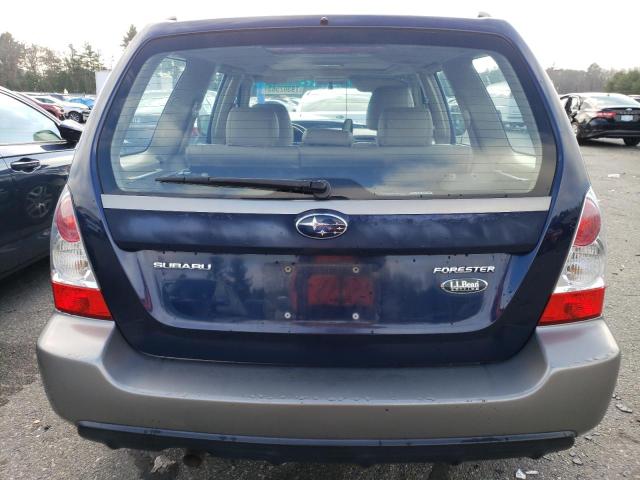 JF1SG67636H727246 - 2006 SUBARU FORESTER 2.5X LL BEAN BLUE photo 6