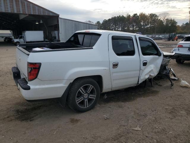 5FPYK1F79DB007678 - 2013 HONDA RIDGELINE SPORT WHITE photo 3