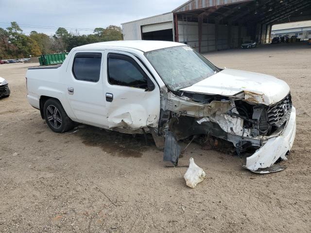 5FPYK1F79DB007678 - 2013 HONDA RIDGELINE SPORT WHITE photo 4