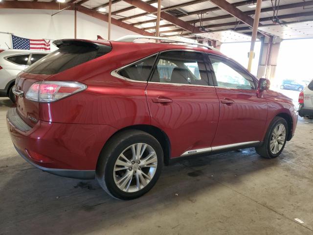 JTJBC1BA8A2407644 - 2010 LEXUS RX 450H BURGUNDY photo 3