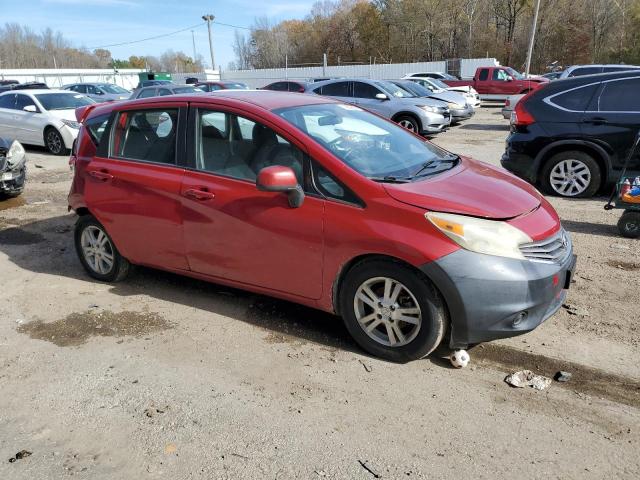 3N1CE2CPXEL375040 - 2014 NISSAN VERSA NOTE S RED photo 4