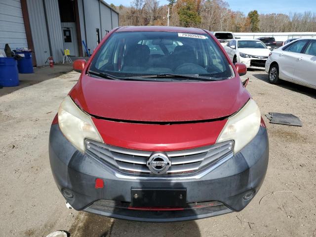 3N1CE2CPXEL375040 - 2014 NISSAN VERSA NOTE S RED photo 5