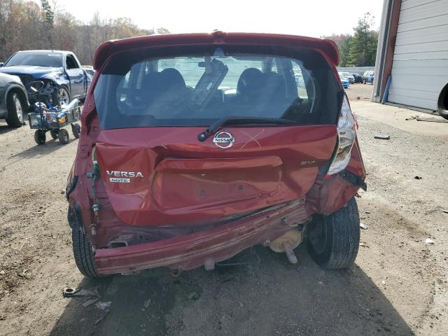 3N1CE2CPXEL375040 - 2014 NISSAN VERSA NOTE S RED photo 6