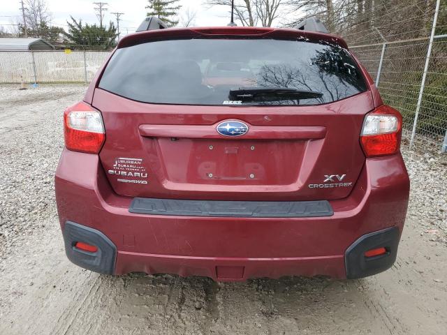 JF2GPASC1F8269451 - 2015 SUBARU XV CROSSTR SPORT LIMITED BURGUNDY photo 6