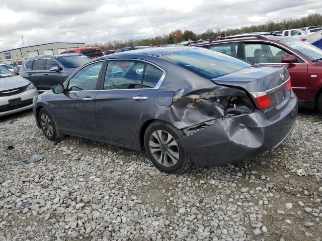 1HGCR2E32EA095598 - 2014 HONDA ACCORD LX GRAY photo 2