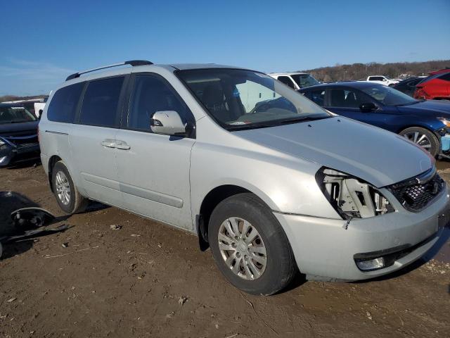 KNDMG4C70E6587852 - 2014 KIA SEDONA LX TAN photo 4