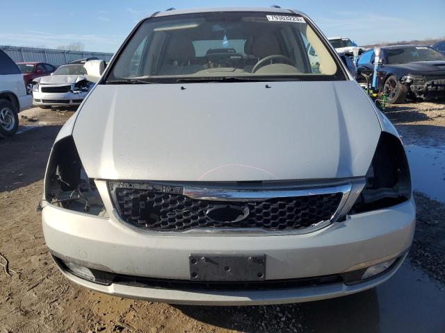 KNDMG4C70E6587852 - 2014 KIA SEDONA LX TAN photo 5