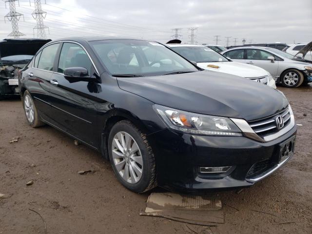 1HGCR2F85DA138825 - 2013 HONDA ACCORD EXL BLACK photo 4