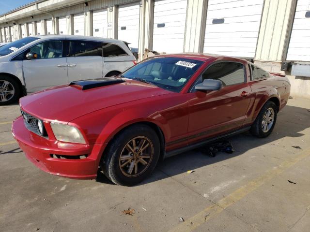 1ZVHT80N695109418 - 2009 FORD MUSTANG RED photo 1