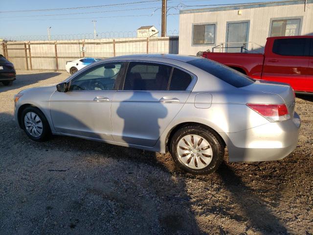 1HGCP26339A032780 - 2009 HONDA ACCORD LX SILVER photo 2