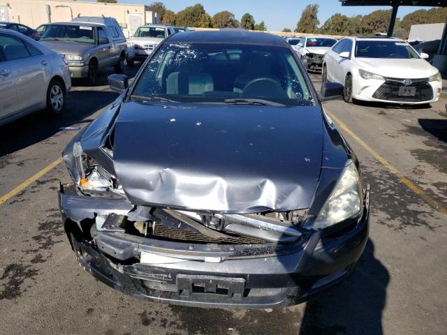 1HGCM56477A042776 - 2007 HONDA ACCORD LX GRAY photo 5