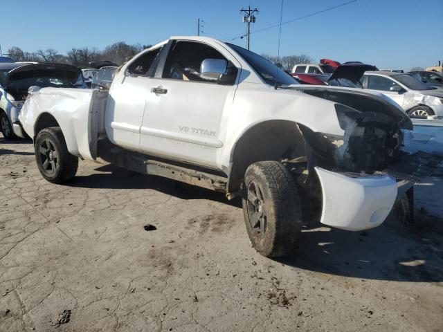 1N6AA06A57N236901 - 2007 NISSAN TITAN XE WHITE photo 4