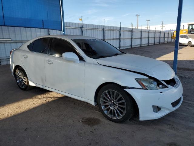 JTHBE262465000169 - 2006 LEXUS IS 350 WHITE photo 4