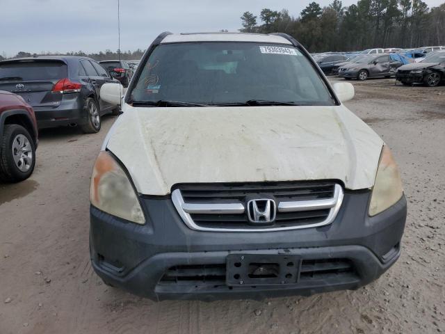 SHSRD788X3U153174 - 2003 HONDA CR-V EX WHITE photo 5