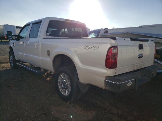 1FTWW3BR4AEA74919 - 2010 FORD F350 SUPER DUTY WHITE photo 2