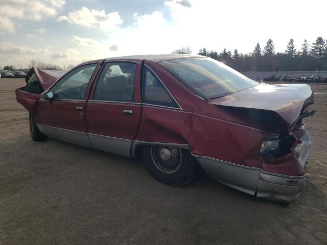 1G1BN53EXNR111844 - 1992 CHEVROLET CAPRICE CLASSIC LTZ BURGUNDY photo 2