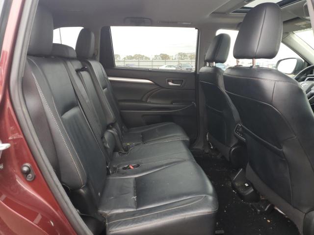 5TDJKRFH3ES056437 - 2014 TOYOTA HIGHLANDER XLE BURGUNDY photo 11