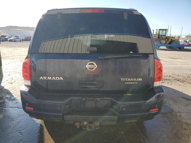 5N1BA0ND7AN601004 - 2010 NISSAN ARMADA SE BLUE photo 6