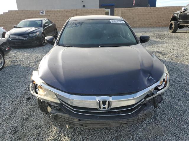 1HGCR2F33HA237301 - 2017 HONDA ACCORD LX BLUE photo 5