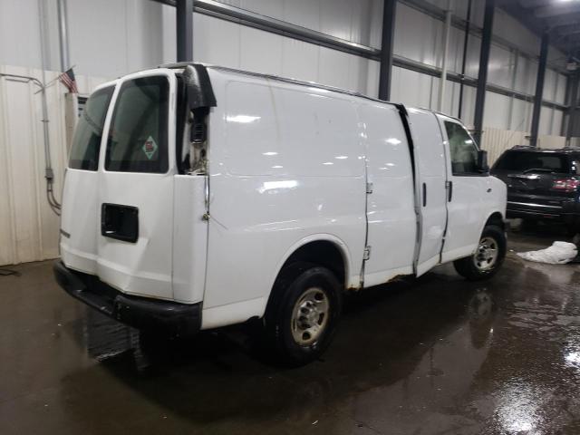 1GCGG25CX81103506 - 2008 CHEVROLET EXPRESS G2 WHITE photo 3