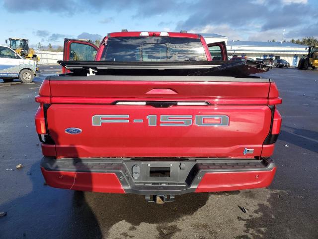 1FT6W1EV3NWG05721 - 2022 FORD F150 LIGHTNING PRO RED photo 6