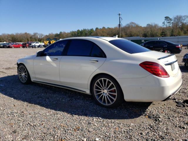 WDDUG8CB6FA071625 - 2015 MERCEDES-BENZ S 550 WHITE photo 2