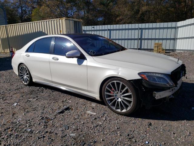 WDDUG8CB6FA071625 - 2015 MERCEDES-BENZ S 550 WHITE photo 4