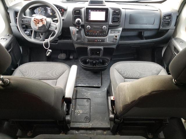 3C6LRVDG3NE111395 - 2022 RAM PROMASTER 2500 HIGH თეთრი ფოტო 8