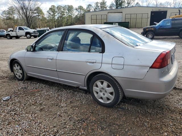 1HGES26842L050959 - 2002 HONDA CIVIC EX GRAY photo 2