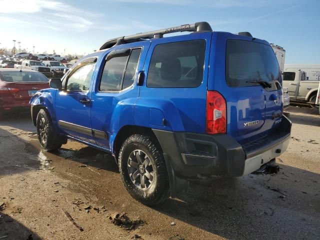 5N1AN0NW0FN658315 - 2015 NISSAN XTERRA X BLUE photo 2