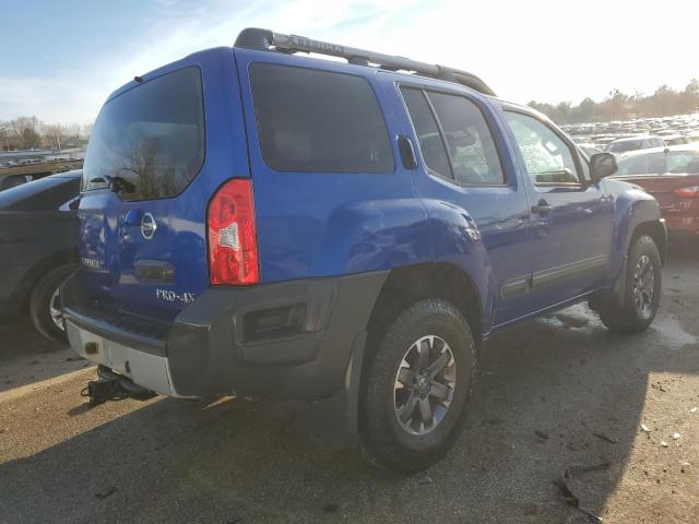 5N1AN0NW0FN658315 - 2015 NISSAN XTERRA X BLUE photo 3