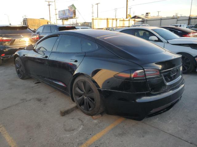5YJSA1E62PF510435 - 2023 TESLA MODEL S BLACK photo 2