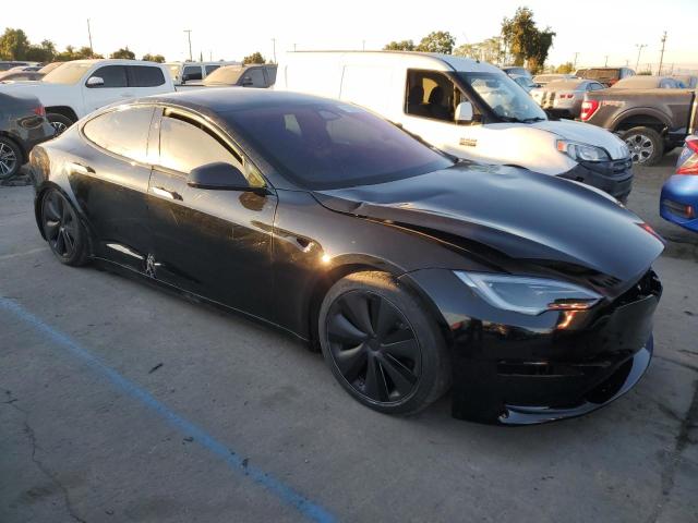 5YJSA1E62PF510435 - 2023 TESLA MODEL S BLACK photo 4