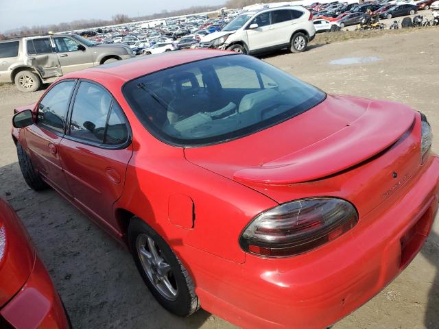 1G2WP52K01F176888 - 2001 PONTIAC GRAND PRIX GT RED photo 2