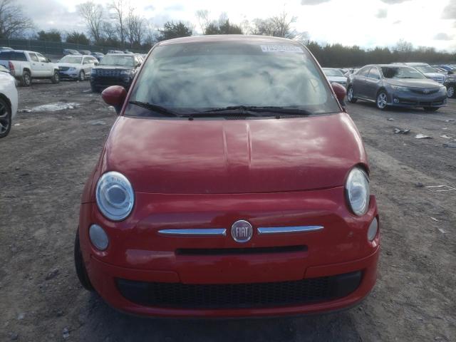 3C3CFFAR4CT237940 - 2012 FIAT 500 POP RED photo 5