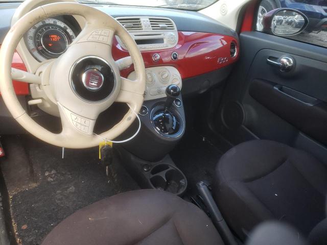 3C3CFFAR4CT237940 - 2012 FIAT 500 POP RED photo 8