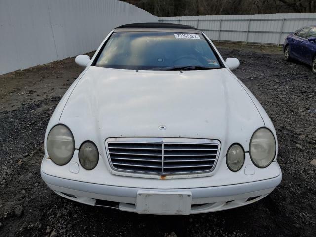 WDBLK65G4XT004821 - 1999 MERCEDES-BENZ CLK 320 WHITE photo 5