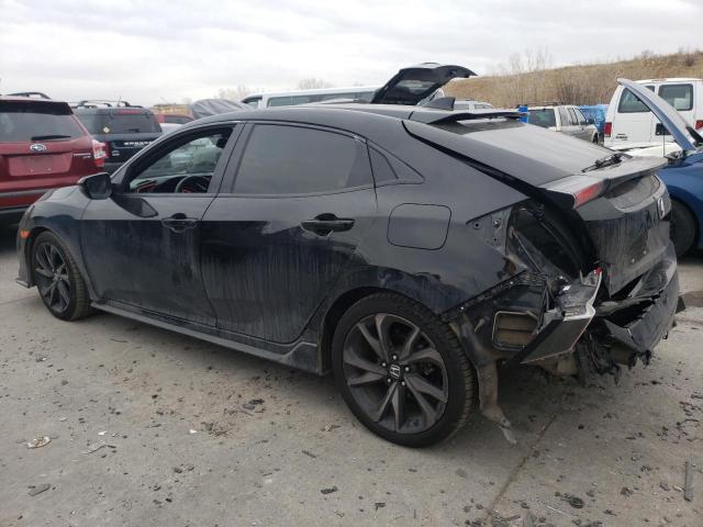 SHHFK7H92JU222055 - 2018 HONDA CIVIC SPORT TOURING BLACK photo 2