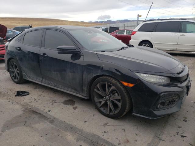 SHHFK7H92JU222055 - 2018 HONDA CIVIC SPORT TOURING BLACK photo 4