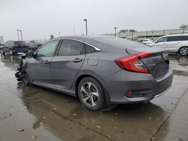 19XFC2F63LE208183 - 2020 HONDA CIVIC LX GRAY photo 2