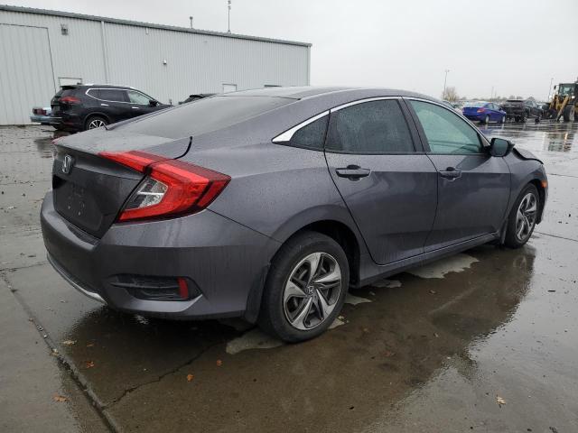 19XFC2F63LE208183 - 2020 HONDA CIVIC LX GRAY photo 3