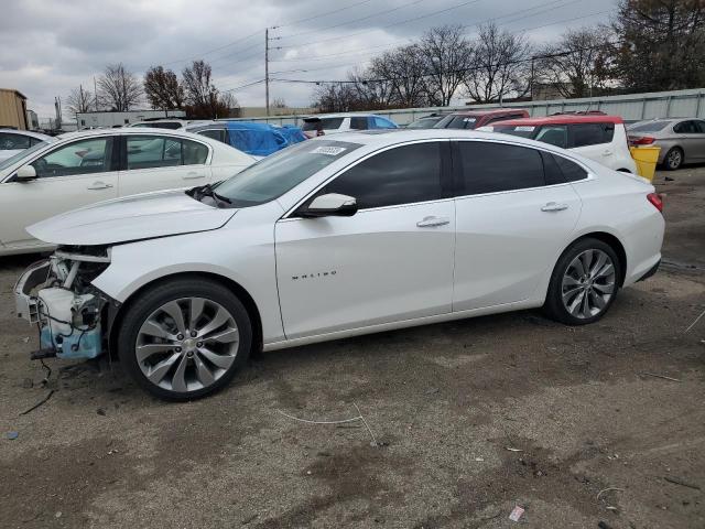 1G1ZE5SX5JF216238 - 2018 CHEVROLET MALIBU PREMIER WHITE photo 1