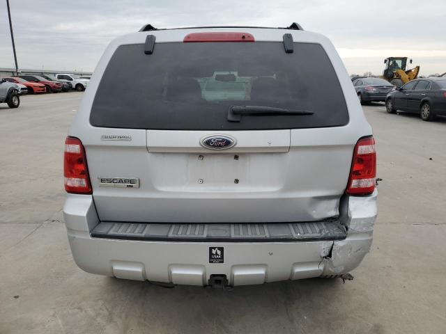 1FMCU03198KE21216 - 2008 FORD ESCAPE XLT SILVER photo 6