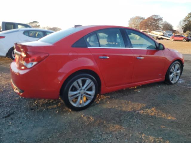 1G1PG5SB1F7274435 - 2015 CHEVROLET CRUZE LTZ RED photo 3