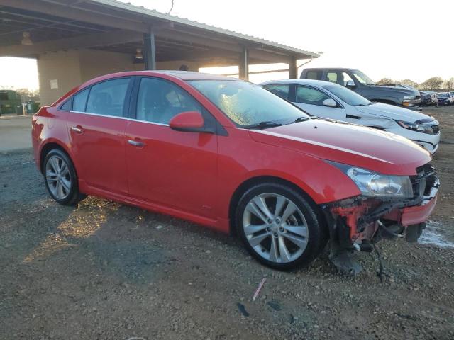 1G1PG5SB1F7274435 - 2015 CHEVROLET CRUZE LTZ RED photo 4