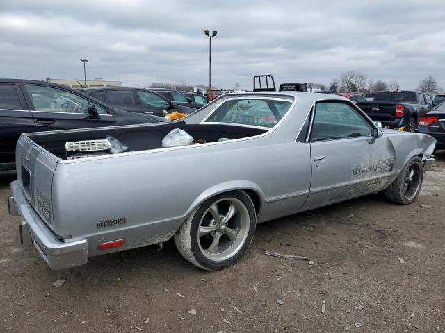 1GCCW80J1BR439502 - 1981 CHEVROLET EL CAMINO SILVER photo 3