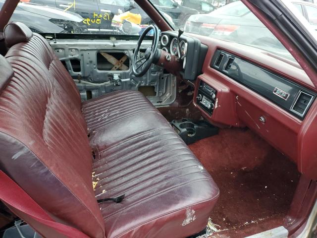 1GCCW80J1BR439502 - 1981 CHEVROLET EL CAMINO SILVER photo 7