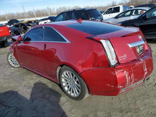 1G6DJ1ED5B0163751 - 2011 CADILLAC CTS PERFORMANCE COLLECTION RED photo 2