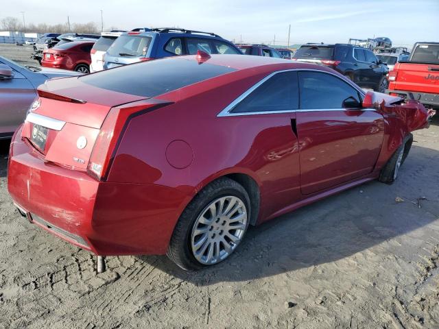 1G6DJ1ED5B0163751 - 2011 CADILLAC CTS PERFORMANCE COLLECTION RED photo 3